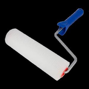 Outil de plancher 10 ''20mm poignée en <span class=keywords><strong>aluminium</strong></span> brosse à peinture et rouleau à pointes époxy - Product Image 5