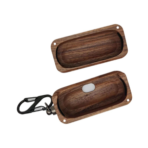 Vente chaude Artisan Bamboo Case pour <span class=keywords><strong>Bose</strong></span> Structure ouverte ultra respirante et mousqueton Clip housse pour écouteurs - Product Image 6