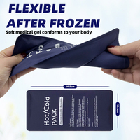 Réutilisable Arthrite Chaleur Chaude Brace Chauffée Grande Usage Douleur Pad Cool Chaud Froid Sac De Glace