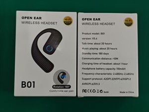 Nuevos Auriculares Inalámbricos B01Business 5.0, Auriculares Intrauditivos de un Solo Oído, Larga Duración de la Batería, Llamadas con Manos Libres - Product Image 3