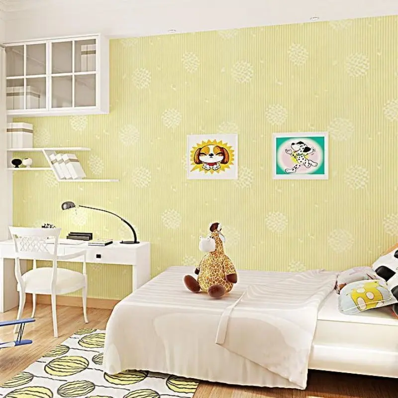 Custom European Bedroom Luxury Flower Wall Sticker For Home Decor Self Adhesive Beautiful Wallpapers