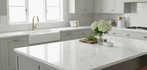 Dalles de quartz gris Balgari du Vietnam - Product Image 5