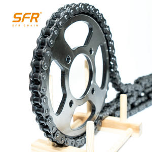 Kit <span class=keywords><strong>de</strong></span> pièces détachées pour moto SFR GN125 428/428h/520/525/530, chaîne <span class=keywords><strong>de</strong></span> transmission avec chaîne et pignon neufs - Product Image 3