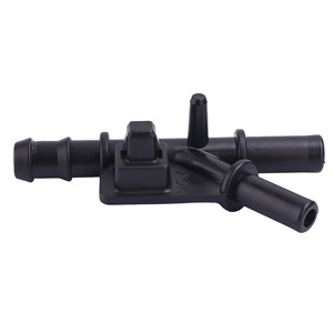 Conector de tubo de retorno de refrigerante Toyota Corolla 1626421090, tubo de agua de plástico negro en forma de T para reparación de motor - Product Image 3