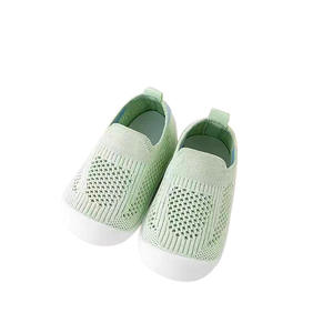 Chaussures personnalisées pour bébé garçon ou fille, souples, antidérapantes, baskets pour tout-petits, chaussures en maille à enfiler pour bébé - Product Image 1