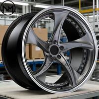 Jantes de voiture de tourisme Maxtera Forged Custom AL13 RS190 3 pièces pour Porsche 911 BMW M3 M4 Camaro Corvette Mustang en alliage