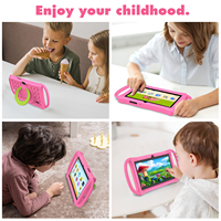 Tablettes K7 Pro 7 pouces IPS Android 13 RAM 2 Go ROM 32 Go Tablettes d'apprentissage pour enfants Logiciels pour jeux éducatifs Tablette PC pour enfants