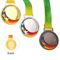 Médaille de sport en alliage de zinc coloré, forme étoile, personnalisable, pour marathon, vente en gros OEM ODM, démonstration disponible
