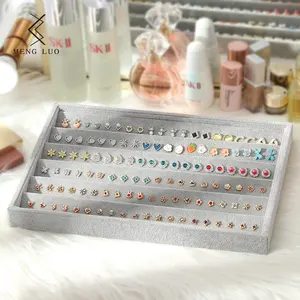 Brincos de joias de pérola cúbica elegantes com design de linha superior e novos acessórios de luxo para exibição de embalagens de joias
