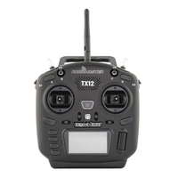 Émetteur RC TX12 MKII ELRS 2.4GHz 16CH EdgeTX à faible latence 500Hz pour drones FPV de course 7, 10, 13, 15, 18 pouces, kit d'accessoires