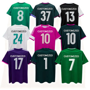 अनुकूलित उच्च अंत ब्रांड फैशन खेल पुरुषों के पॉलिएस्टर फुटबॉल सूट खिलाड़ी संस्करण फुटबॉल शर्ट शैली - Product Image 1