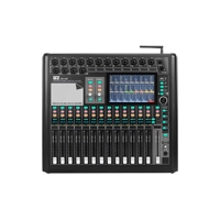 Consola de Mezclas Digital Profesional de 20 Canales con Pantalla Táctil de 7 Pulgadas, Control Remoto por WiFi y Grabación USB