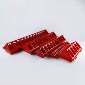 20 Löcher Kunststoff Geflügel Feeder & Trinker-Huhn Wachtel Küken Taube Fütterung Trog für die Farm - Product Image 4