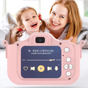 1080P Mini double objectif enfants appareil photo numérique mignon licorne dessin animé conception Selfie Projection caractéristiques CMOS cadeaux parfaits prix pour - Product Image 3