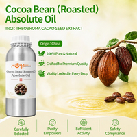 Huile Essentielle Pure de Fève de Cacao (Torréfiée) (Theobroma Cacao) 100% Pure, Extraite au CO2, Entièrement Naturelle, Sans Additifs, Antioxydante