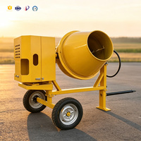 Bétonnière électrique durable de 500 L avec trémie hydraulique pour un chargement et un déchargement faciles, pour les entrepreneurs professionnels