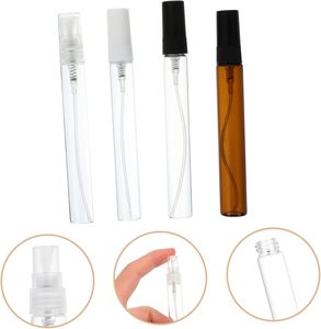 Expédition rapide, en stock, flacon vaporisateur miniature rechargeable en verre de 2 ml, 3 ml, 5 ml, 10 ml, échantillon de parfum, bouchon transparent, impression sur écran - Product Image 5