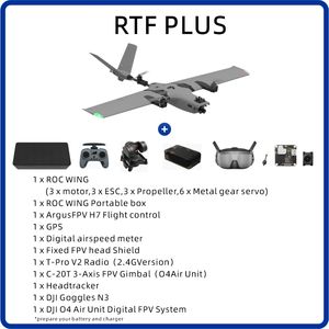 Geri çekilebilir sabit kanatlı VTOL profesyonel yüksek çözünürlüklü hava fotoğrafçılığı FPV geri çekilebilir Y3 Tiltrotor uzun menzilli dayanıklılık - Product Image 2