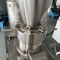 Machine à fabriquer du beurre de cacahuètes en acier inoxydable, moulin colloïdal, moulin à broyer les graines de sésame, le cacao et les fèves