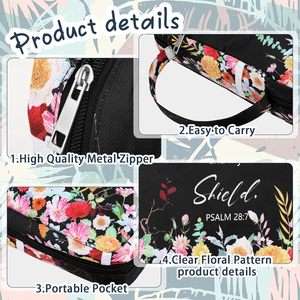 Estuche para Biblia con Cremallera Personalizado con Asas, Fundas para Libros, Bolsa de Cuero para Biblias, Muestra Gratuita - Product Image 4