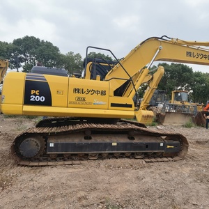 รถขุดตีนตะขาบ Komatsu PC200 ซีรีส์มือสอง ประสิทธิภาพสูง สำหรับงานก่อสร้างและงานดินดิบ กำลังลดราคา - Product Image 4