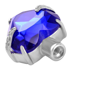Kalung Urn Kristal Batu Kelahiran Bentuk Hati dari Baja Anti Karat untuk Abu Jenazah, Kenang-kenangan Memorial, Urn Batu Kelahiran untuk Abu Kremasi - Product Image 6