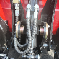Minipala Compatta Diesel da 17.1KW Personalizzata con Trinciatrice Forestale e Tosaerba