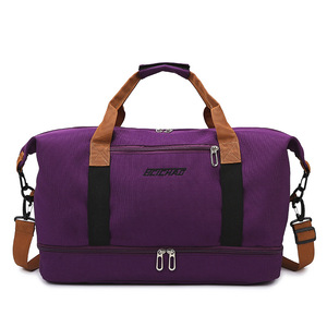 Beichao Large Capacity Travel Duffel Bag 20-35L Wet Dry Separation Unisex Fitness Yoga Sports Bag - Product Image 5