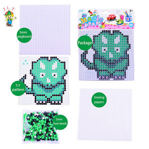 Perles Hama en gros pour enfants, 5 mm, pour loisirs créatifs, cadeaux colorés, mini perles à modeler, jouets DIY pour enfants - Product Image 5