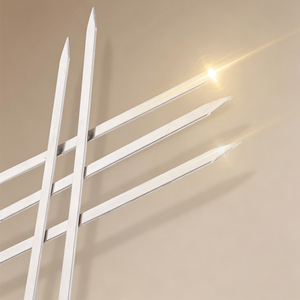 Brochetas de acero inoxidable con mango de <span class=keywords><strong>madera</strong></span> para barbacoa, brochetas para asar al aire libre, brochetas para aperitivos, herramientas para barbacoa - Product Image 1