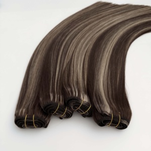 Extensiones de Cabello Humano Virgen Europeo de Doble Trama, Extensiones de Cabello Humano en Cola de Caballo Divine Remi - Product Image 2