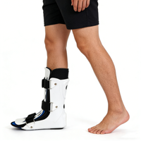 Attelle orthopédique réglable et respirante de qualité médicale pour immobilisation du pied, idéale pour la paresse du pied et les entorses de la cheville