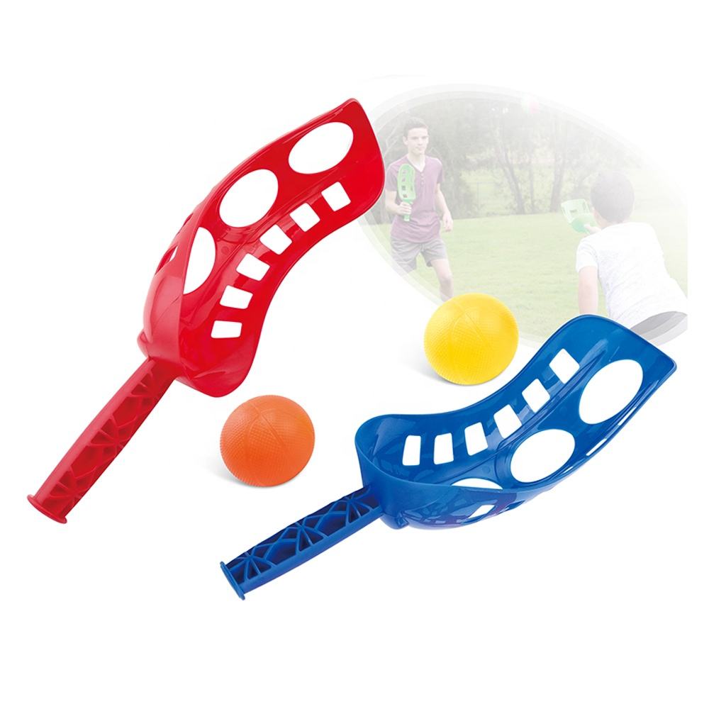 Diversión asegurada con el resistente bola de cuchara juego para niños