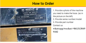 Numero di parte o numero di modello tubi per escavatori personalizzati per Caterpillar Hitchi Vovlo Komatsu Sany <span class=keywords><strong>Kobelco</strong></span> - Product Image 6