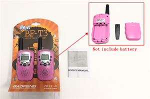 Baofeng Mini Walkie Talkie para Niños, Radio Amateur, UHF, 462-467MHz, 22 Canales, <span class=keywords><strong>T3</strong></span>, Inalámbrico, 2 Unidades, 2 Unidades - Product Image 5