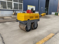 Mini-compacteur à rouleaux de qualité industrielle - Machine à rouleaux compacteurs robuste et compacteur à rouleaux pour les projets de construction lourde