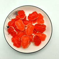 Fabricants de confiseries en Chine en gros bonbons Halal doux en vrac aigre-fruité bonbons gommeux en bouteille emballage