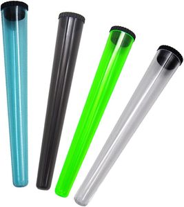 Muestra Gratuita de Tubos Pre-Enrollados de Plástico Transparente a Prueba de Olores, Tamaño King Size de 16 mm, con Tapa de Rosca para Medicamentos y Pastillas - Product Image 1