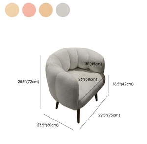 Vendita calda di lusso moderno soggiorno sedia accento vanità sedia con la schiena e la gamba in metallo per soggiorno trucco casa vanità studio - Product Image 6