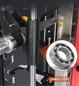 Machine Smith Commerciale |   Équipement de musculation multifonctionnel pour la maison avec rack à squats intégré et système de croisement de câbles - Product Image 6