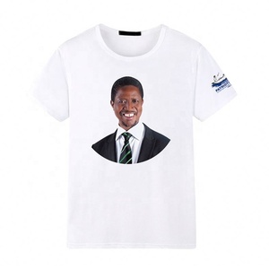 Campagna politica tshirt girocollo t-shirt elezioni articoli promozionali personalizzati a buon mercato con la stampa di <span class=keywords><strong>materiale</strong></span> in poliestere - Product Image 5