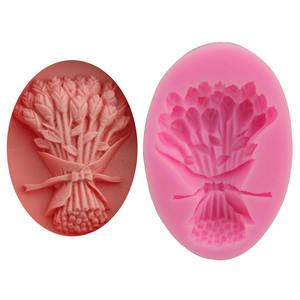 Molde de Silicona para Pastel con Forma Ovalada 3D, Pequeño, Bonito y Encantador, con Diseño de Ramo de Rosas para el Día de San Valentín - Product Image 6