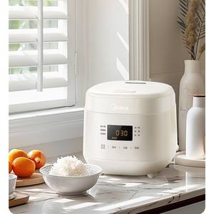 Cuisinière à riz Midea 2L, forme tambour, électrique intelligente, blanche, multifonctionnelle avec fonction de réservation - Product Image 6