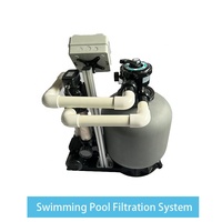 Combinaison de salière et filtre à eau UV, système complet pour piscine, filtre à sable et pompe à eau, ml