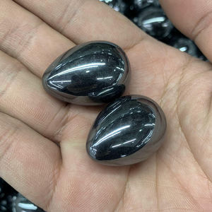 Vente en gros de magnifiques œufs en hématite de cristal de pierres précieuses de haute qualité pour la décoration - Product Image 3