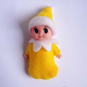 Poupées elfes de Noël, miniatures de bébés jumeaux, jouets fantaisie pour calendrier de l'avent, décorations et cadeaux de Noël - Product Image 6