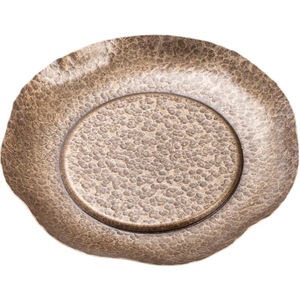 Handmade Hammered Copper <b>Tea</b> Tray Round Pot Stand For Teapot Dry Brewing <b>Tea</b> <b>Set</b> Accessories Dehua Origin First Class Quality - Product Image 5