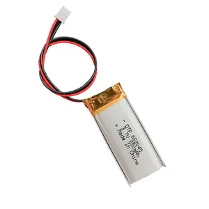 DTP682045 car lithium battery 3.7V 650mah li-ion battery powered hot plate