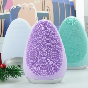 7 trong 1 điện không thấm nước mềm Silicone mặt làm sạch bàn chải mặt Scrubber Silicone mặt bàn chải cho massage lỗ chân lông - Product Image 4
