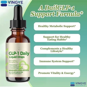 BioFlex OEM Marque Privée Gouttes Diététiques Végétaliennes GLP-1 Compléments Brûleurs de Graisse à Base de Plantes Berbérine <span class=keywords><strong>HCL</strong></span> Thé Vert Gouttes Orales - Product Image 4